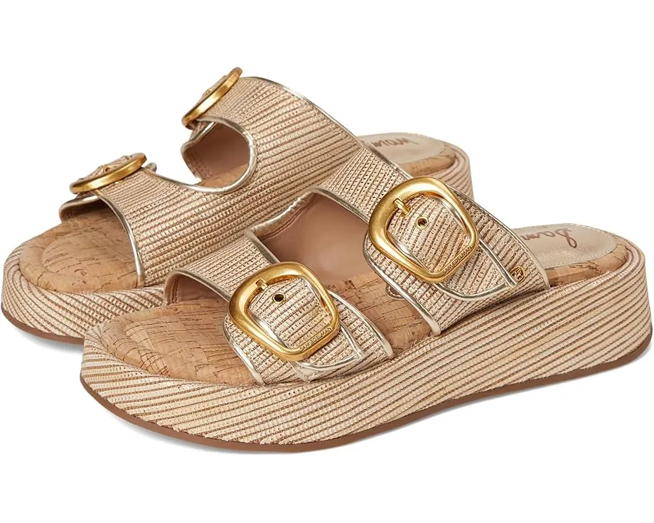 Сандалии-шлепанцы Sam Edelman Nerissa с крупной пряжкой и платформой