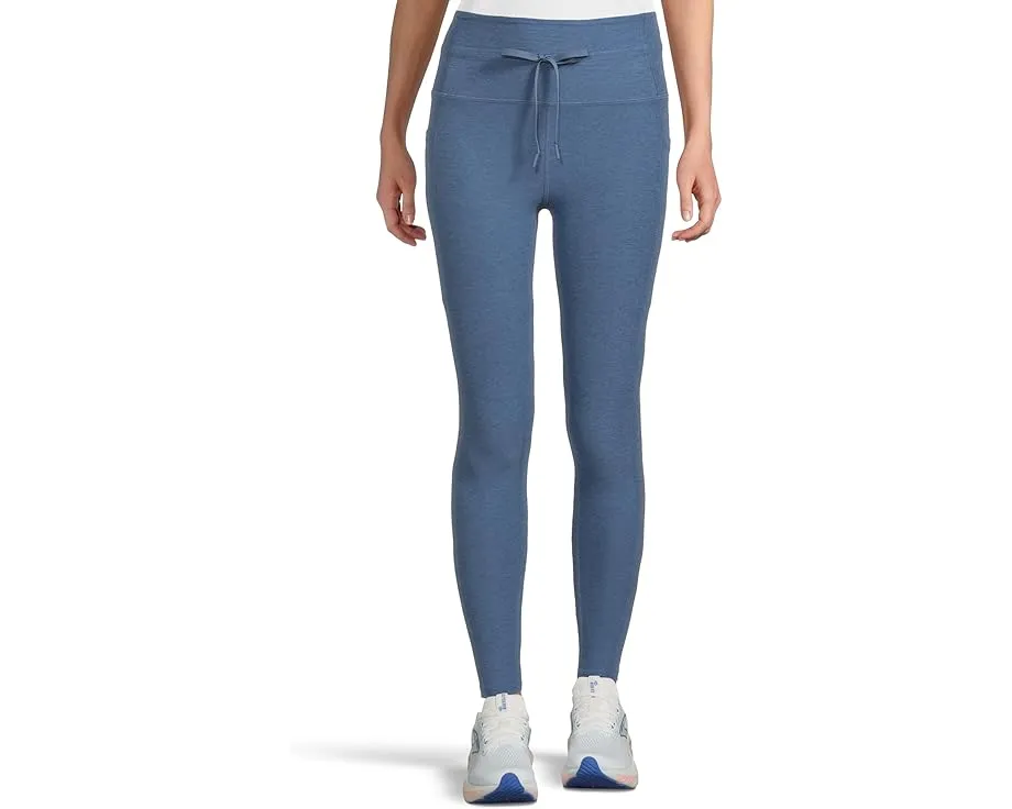 Леггинсы Beyond Yoga Spacedye The Go Pocket Midi с высокой талией и карманами