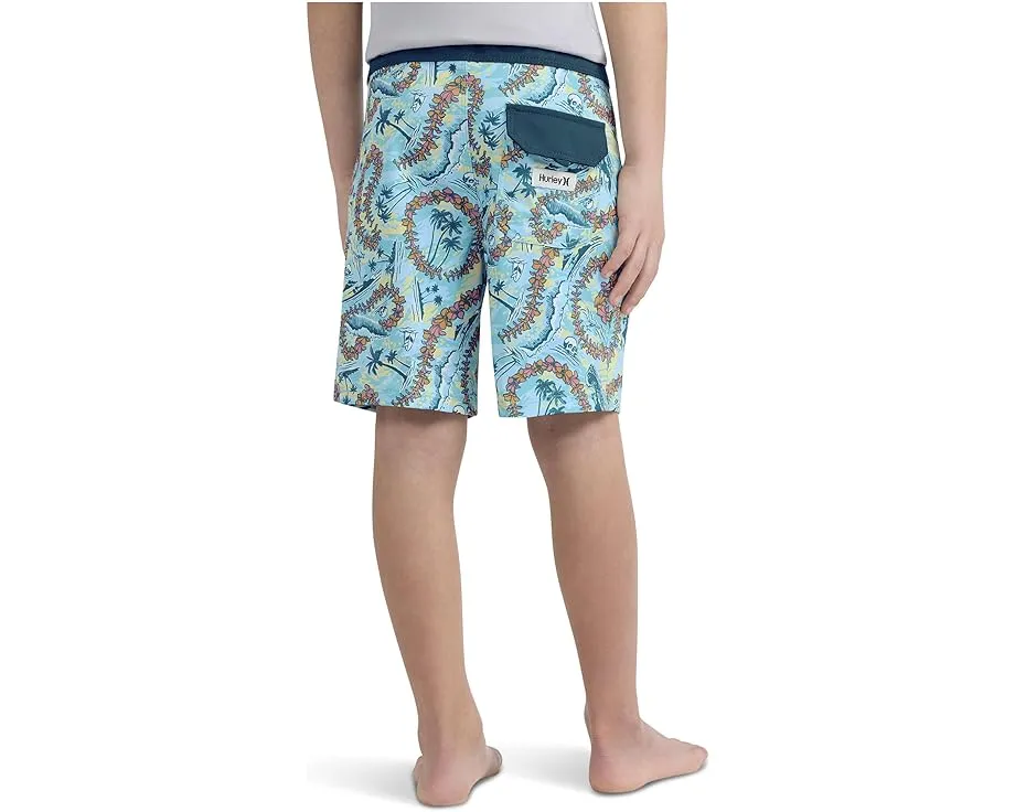 Шорты Hurley Kids Doodle Lei Boardshorts с ярким принтом