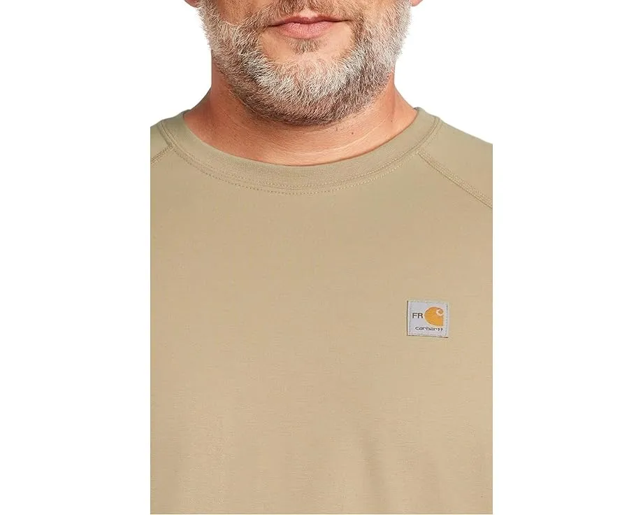 Огнестойкая футболка Carhartt Big & Tall Force с длинным рукавом и регланными рукавами