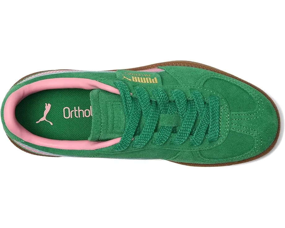 Детские кроссовки PUMA Palermo из замши с классическим Т-образным носком