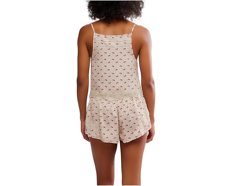 Пижамный комплект Free People Midnight Muse Printed Set из хлопка