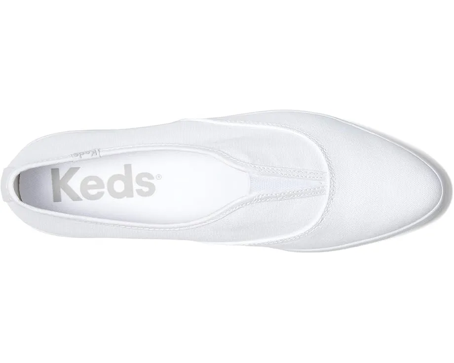 Кроссовки Keds Point Slip On с заостренным носком и платформой