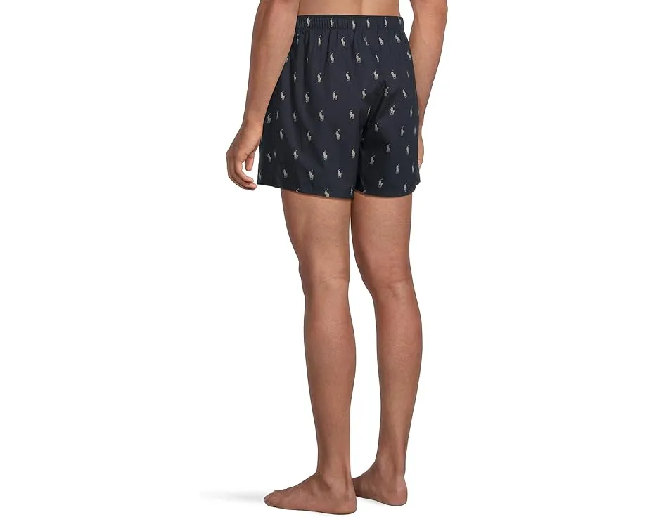 Трусы-боксеры Polo Ralph Lauren All Over Pony Player из мягкого хлопкового полотна