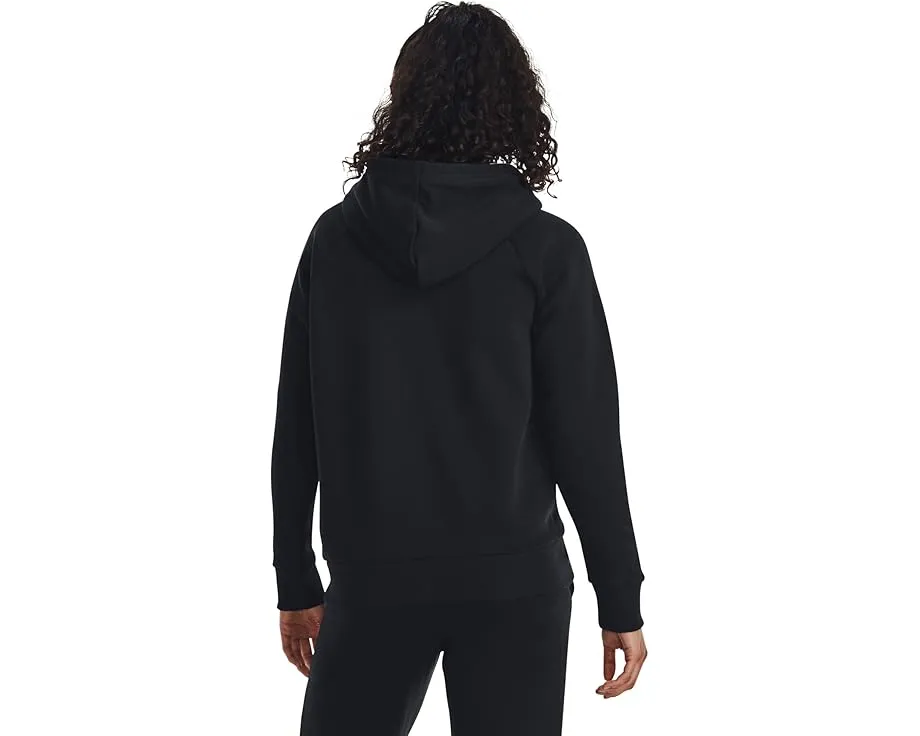 Худи Under Armour Rival Fleece с большим логотипом и капюшоном