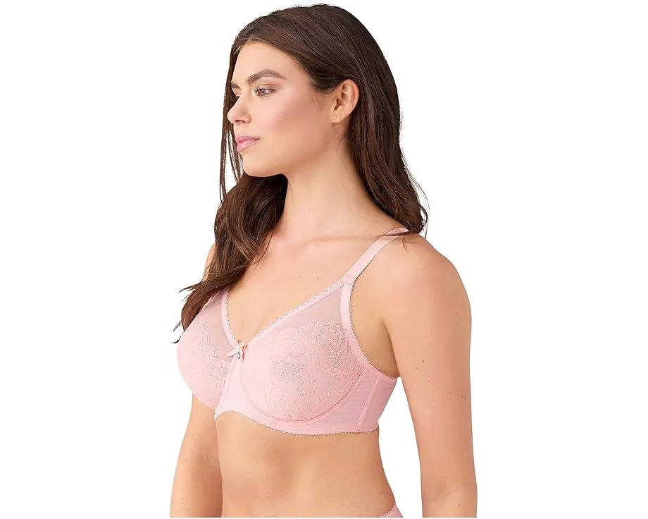 Бюстгальтер Wacoal Retro Chic с кружевом для полной груди