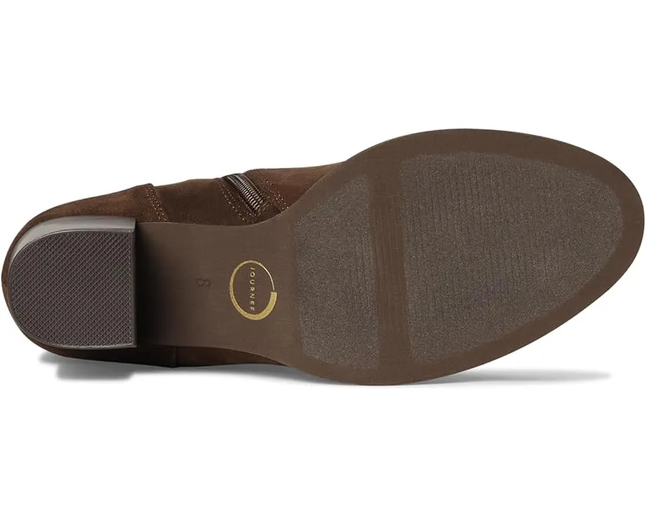 Journee Collection сапоги Kaison с плиссировкой и высоким голенищем