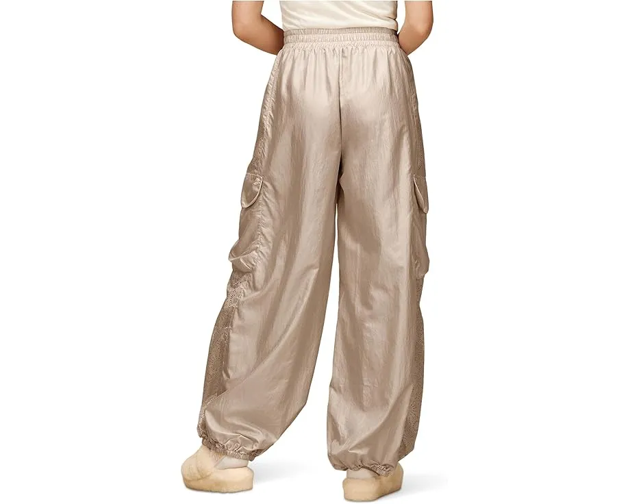 Широкие брюки Giavanni Balloon Cargo Pant с накладными карманами и полупрозрачными вставками