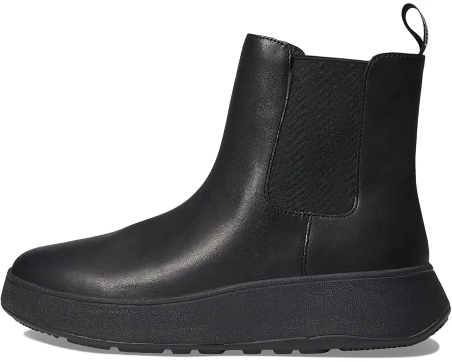 Chelsea-сапоги FitFlop F-Mode Leather Flatform на платформе