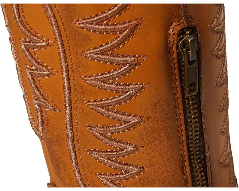 Сапоги Corral A4793 до икры с вышивкой и молнией