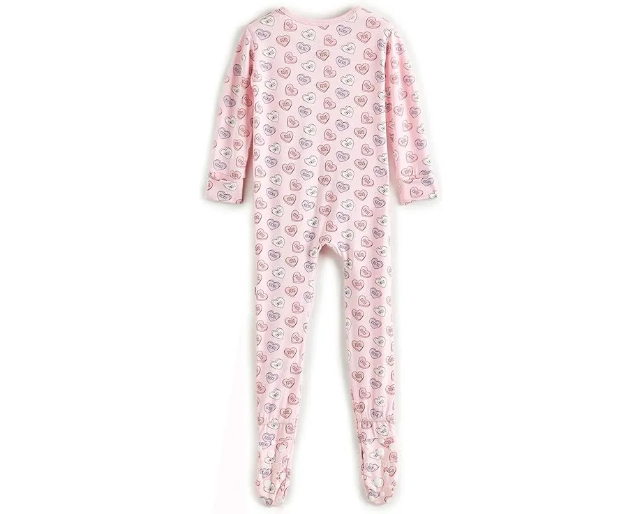 Комбинезон Kickee Pants Print Footie с двухсторонней молнией для младенцев