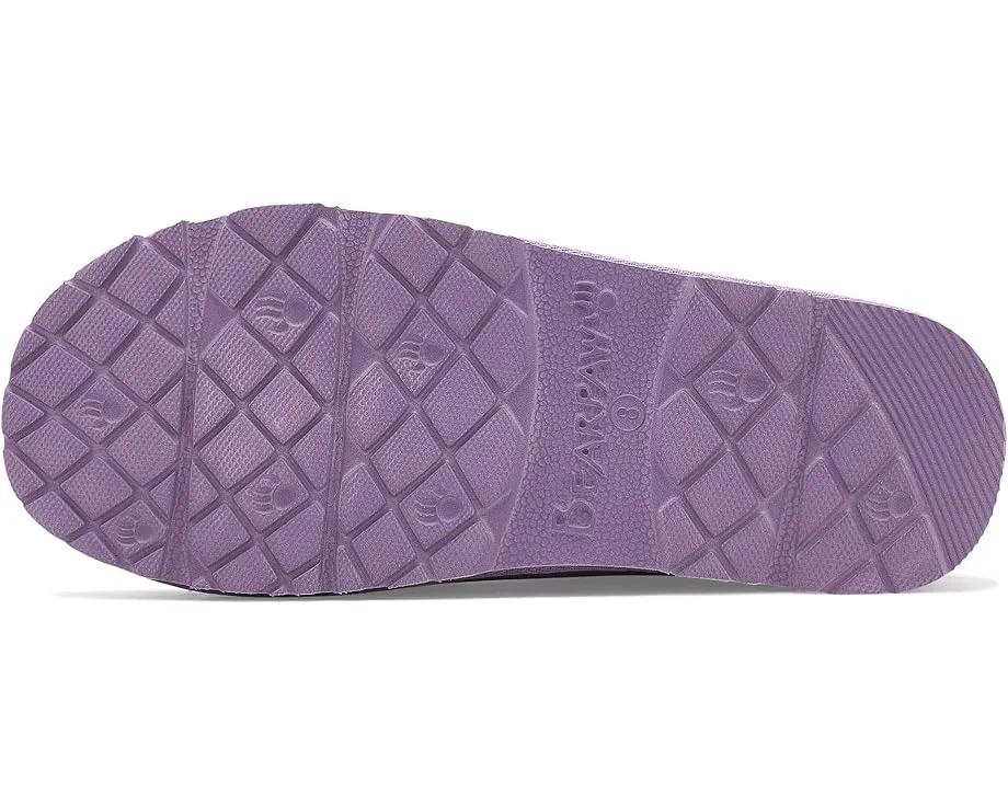 Тапочки Tabitha Bearpaw из кожи с круглым носком