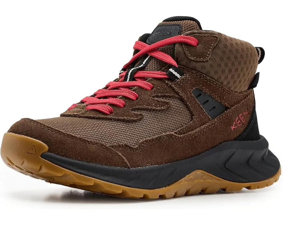 Водонепроницаемые ботинки для походов KEEN Kids Hightrail с эластичными шнурками