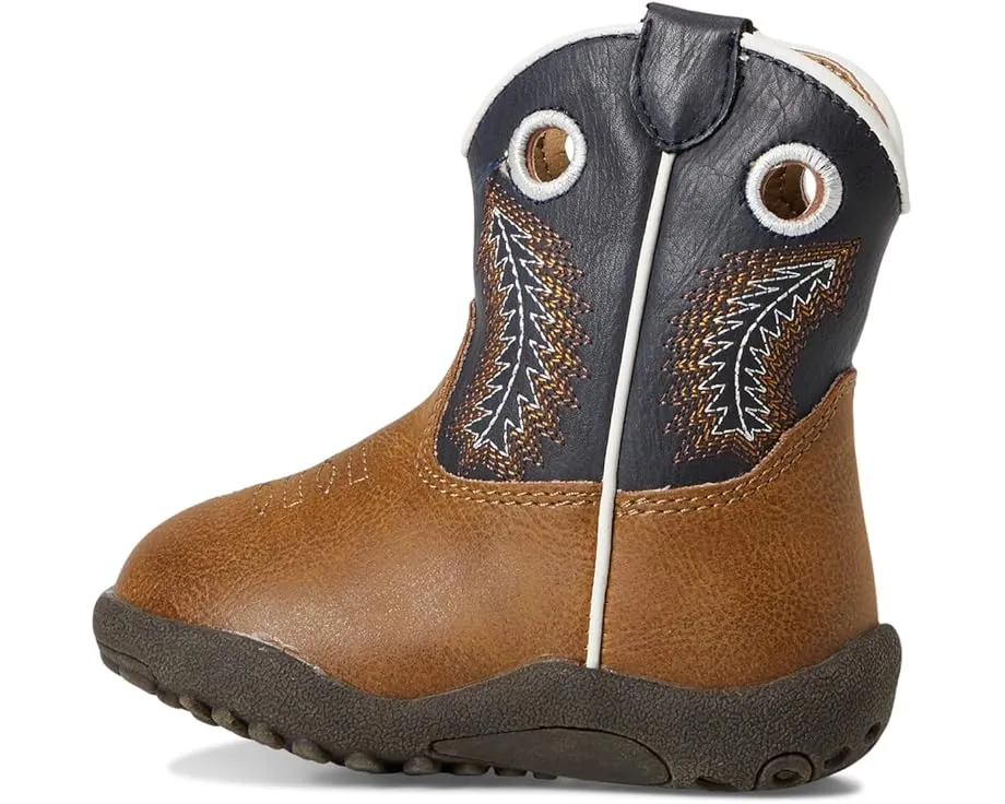 Roper Kids Cowbabies Walker вестерн-ботики для первых шагов из искусственной кожи