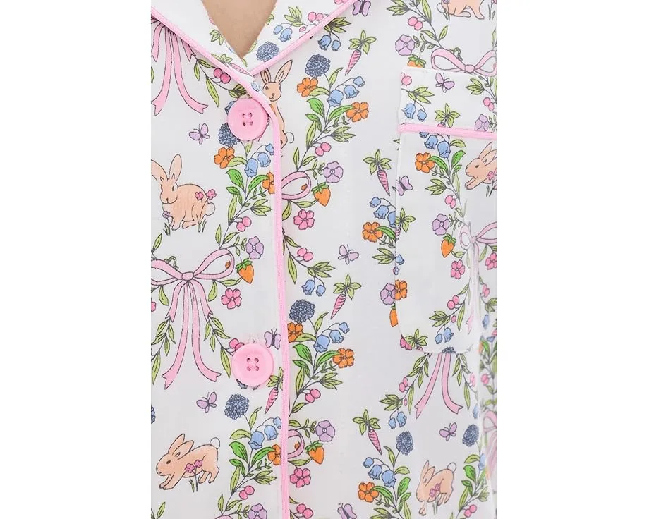 Пижамный комплект Bedhead PJs с короткими рукавами и укороченными брюками