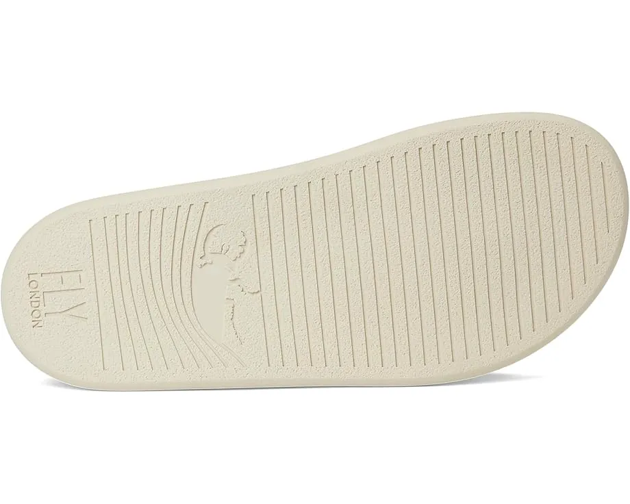 Сандалии FLY LONDON PAAV228FLY с узором "гусиная лапка" и танкеткой