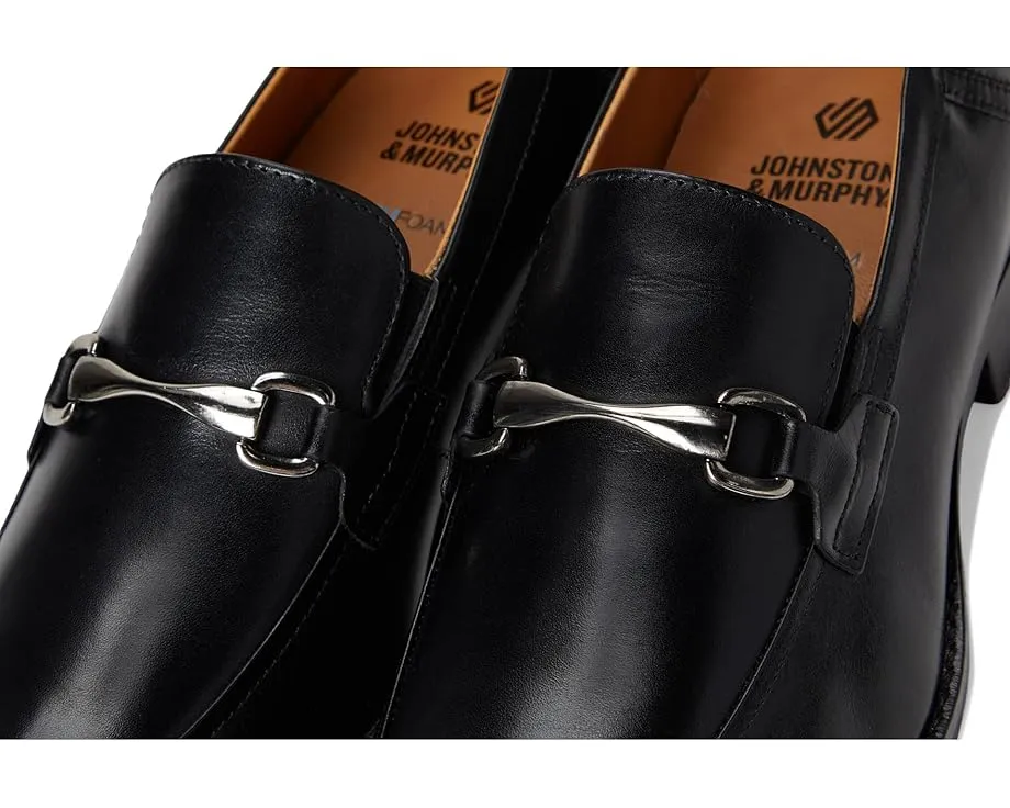 Johnston & Murphy лоферы Richland Bit с пряжкой из натуральной кожи