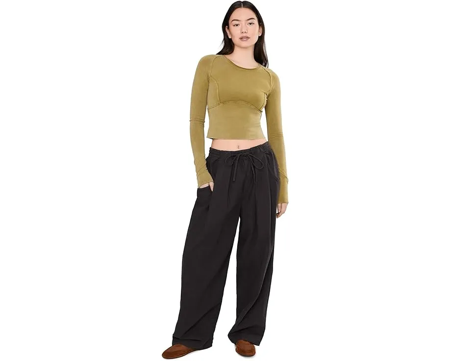 Штаны Chambers Laid Back Pull-On с расклешенными штанинами Free People