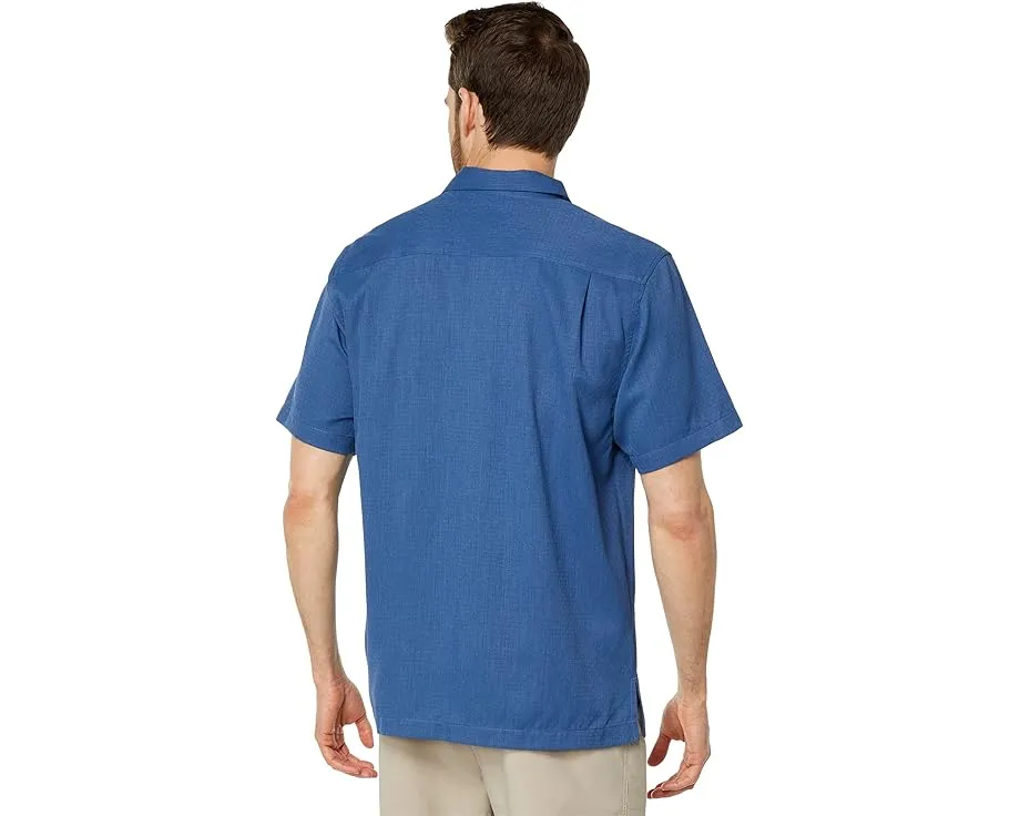 Рубашка Tommy Bahama Coastal Breeze Check из смеси шелка и полиэстера