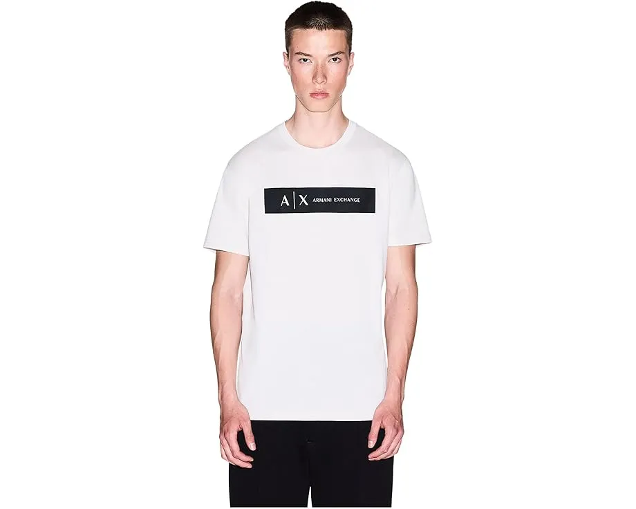 Футболка Armani Exchange с логотипом Box на груди