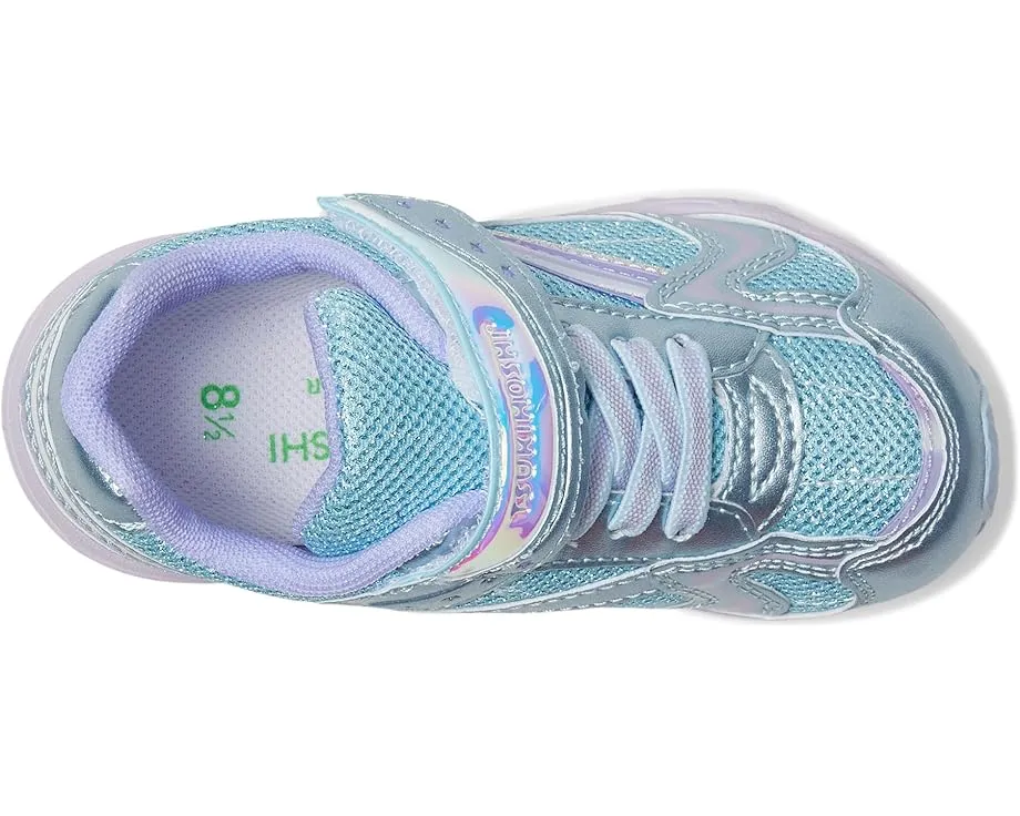 Детские кроссовки Tsukihoshi Glitz для девочек на липучке с сеткой