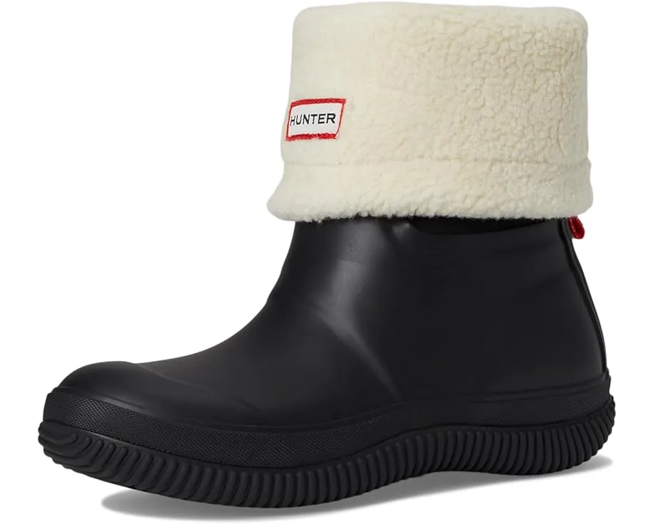 Водонепроницаемые сапоги Hunter Thunor с отворотом из шерпы и подкладкой