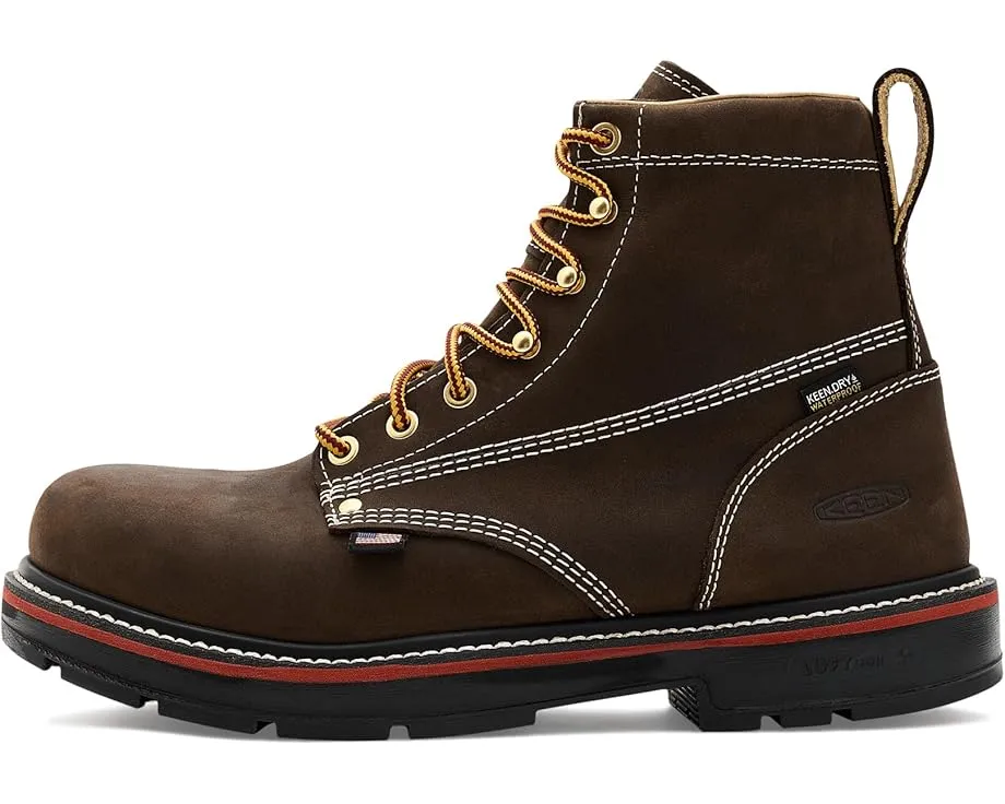 Водонепроницаемые ботинки KEEN Utility Liberty 6 дюймов с углом каблука 90° и композитным мыском