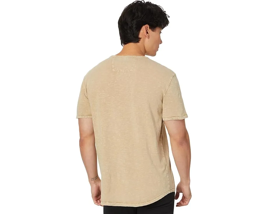Футболка John Varvatos Cooper Tee K4155F24 из хлопка с эффектом состаренности
