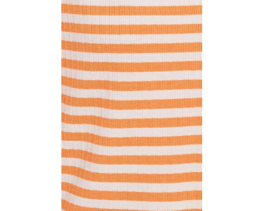 Petite Elbow Sleeve Henley Knit Top