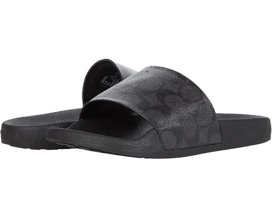 Сандалии COACH Udele Slide с фирменным принтом