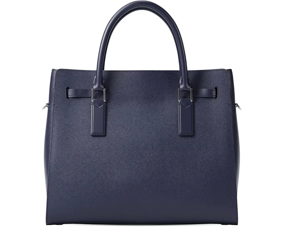 Большая сумка-сатчел Hamilton Moderne от MICHAEL Michael Kors из шагрени