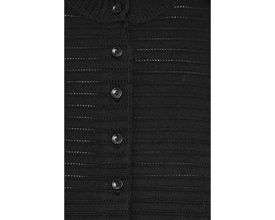 Madewell вязаный кардиган Cotton Stitch Siya с коротким рукавом
