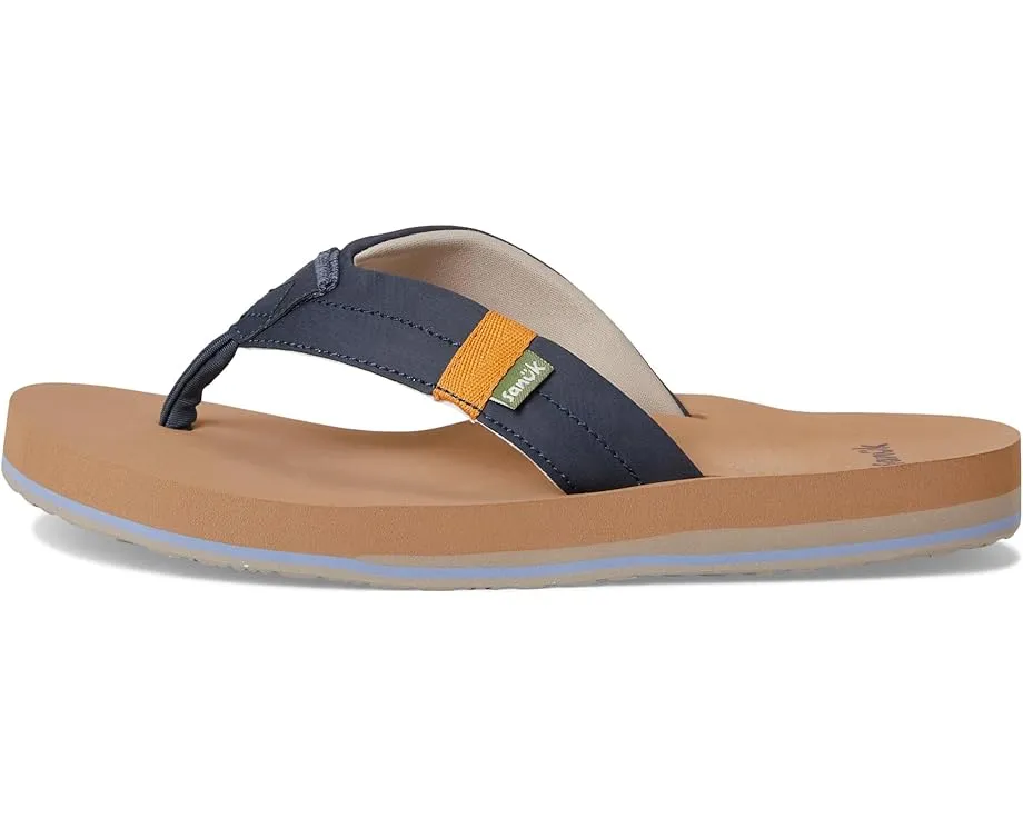 Sanuk Sawyer мюли из мягкого льна с пробковой стелькой и открывалкой для бутылок