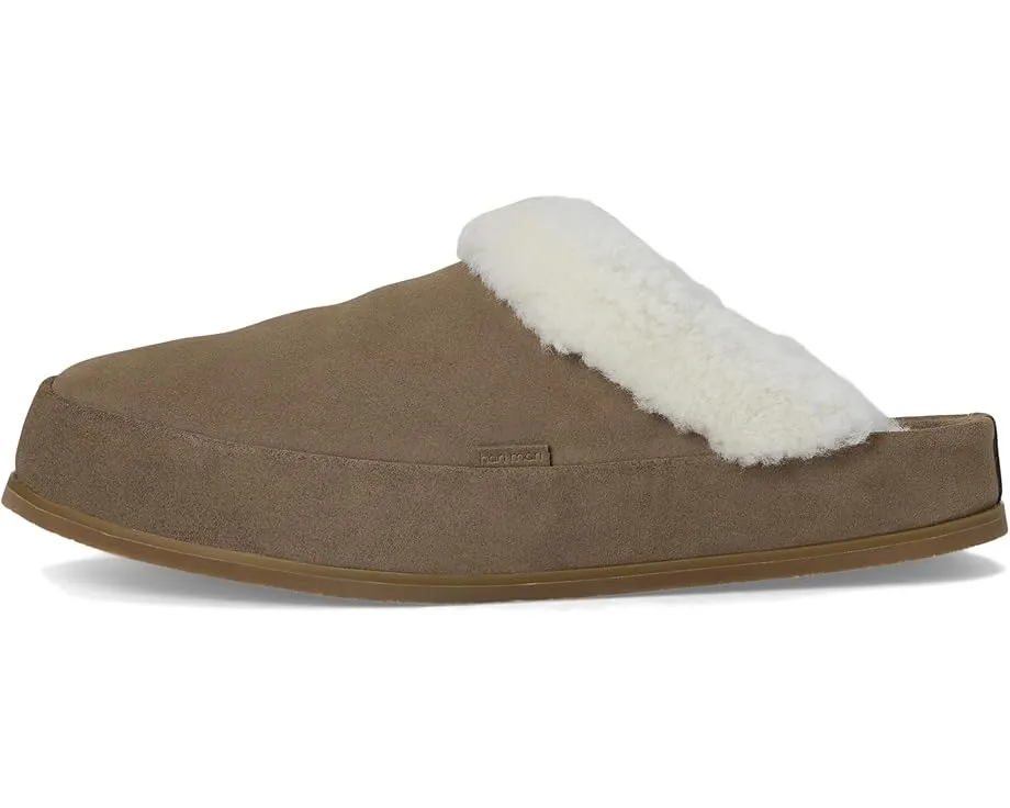 hari mari Tia слипоны из кожи с подкладкой из овчины