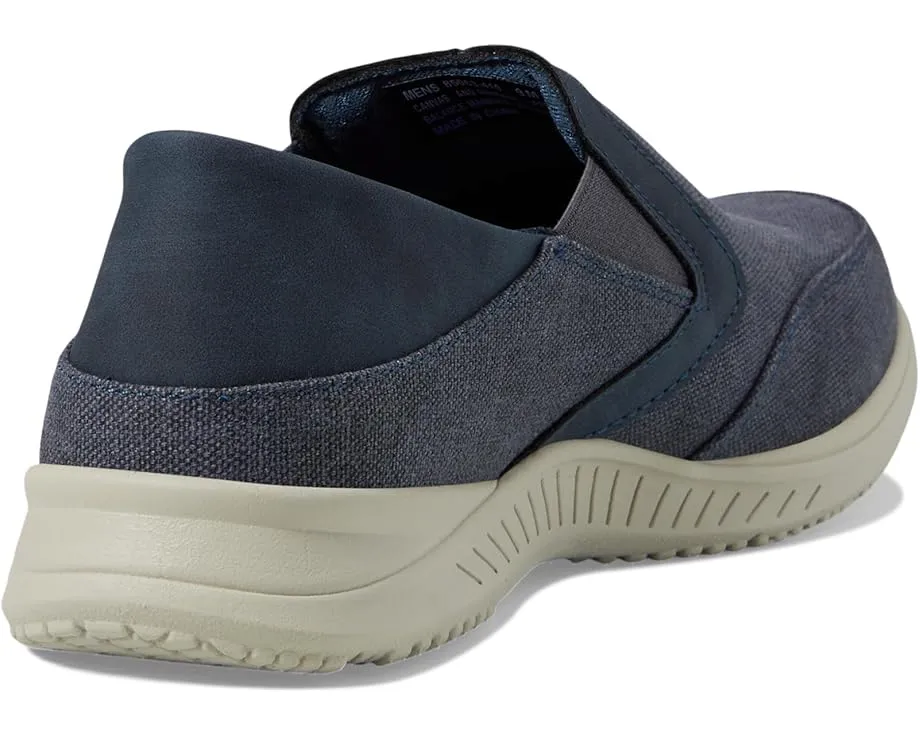 Nunn Bush мокасины Conway EZ Canvas Slip-On с мыском и стелькой из пены с памятью