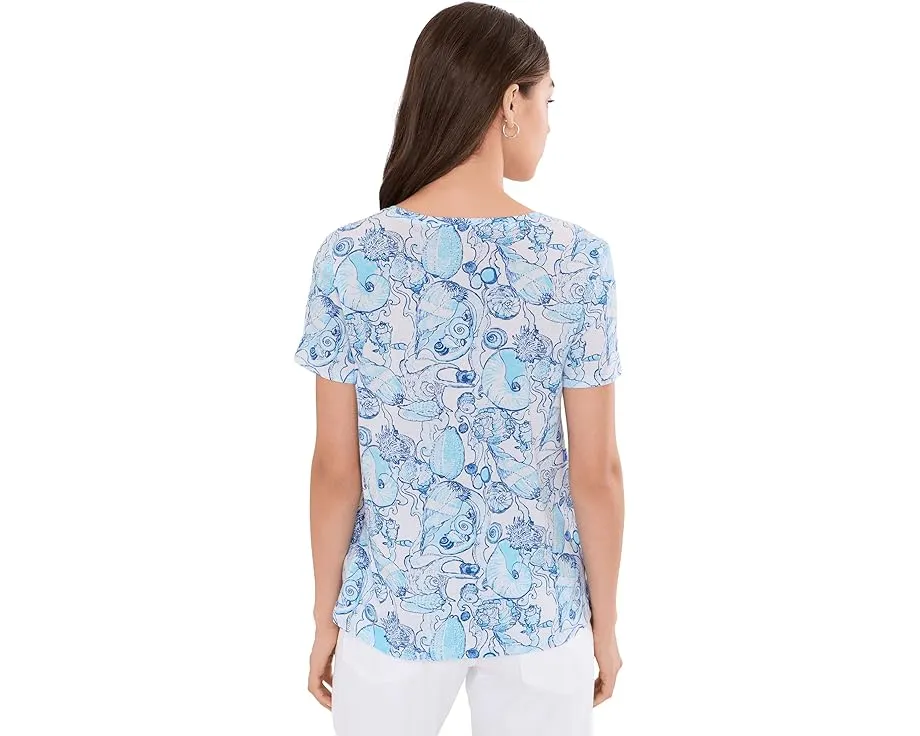 Топ Maryetta от Lilly Pulitzer с V-образным вырезом