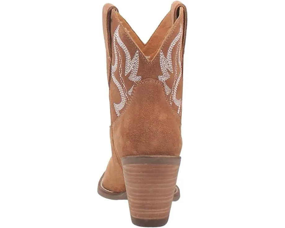 Ботильоны Dingo Joyride с замшевым верхом и вышивкой