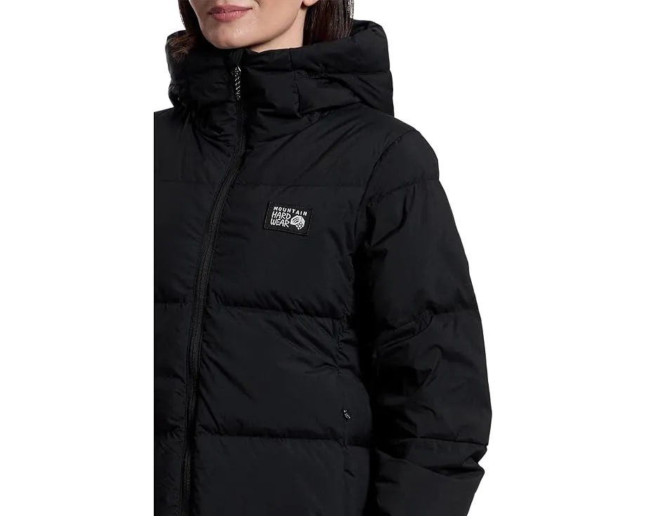 Длинная пуховая парка Mountain Hardwear Nevadan из переработанного нейлона