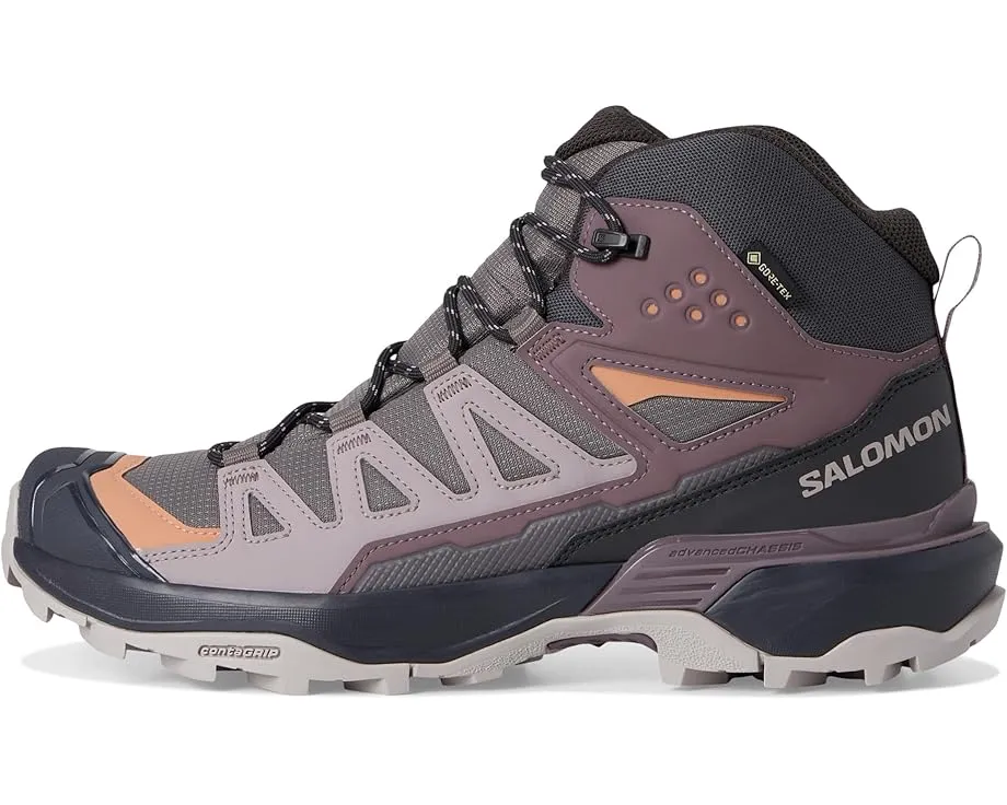 Трекинговые ботинки Salomon X Ultra 360 Mid GTX с технологией Contagrip
