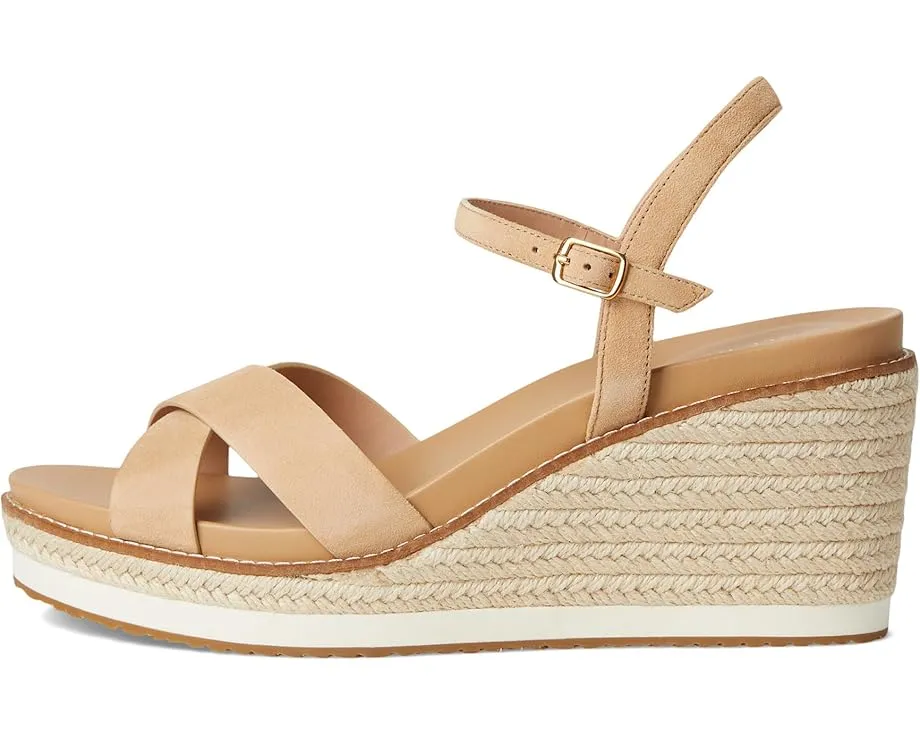 Эспадрильи Cole Haan Cloudfeel Silvee Espadrille Wedges 75mm с перекрестными ремешками