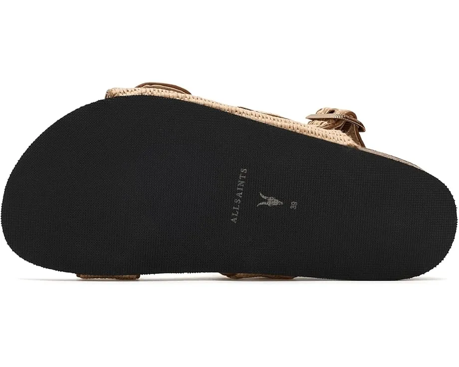 Босоножки Staffa AllSaints из рафии с западными пряжками