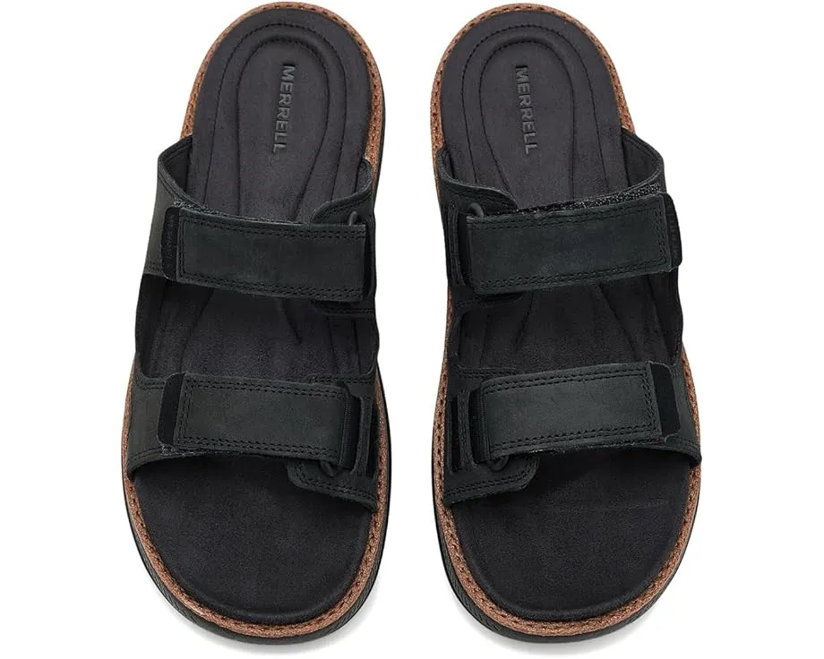 Сандалии Merrell Cove Leather Slide из цельнозернистой кожи с пеной в стельке
