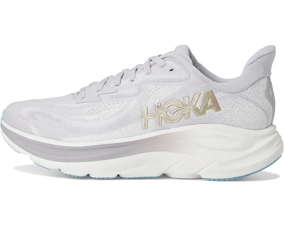 Беговые кроссовки Hoka Clifton 10 с амортизацией и дышащим жаккардовым верхом