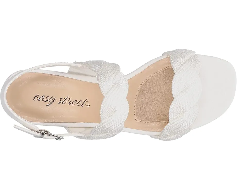 Туфли Easy Street Charee на низком каблуке с переплетенными ремешками и стропой на щиколотке