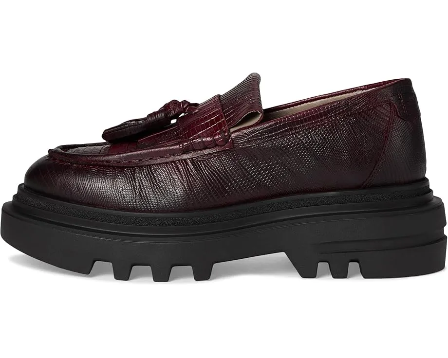 Лоферы AllSaints Beth с кисточками на массивной подошве