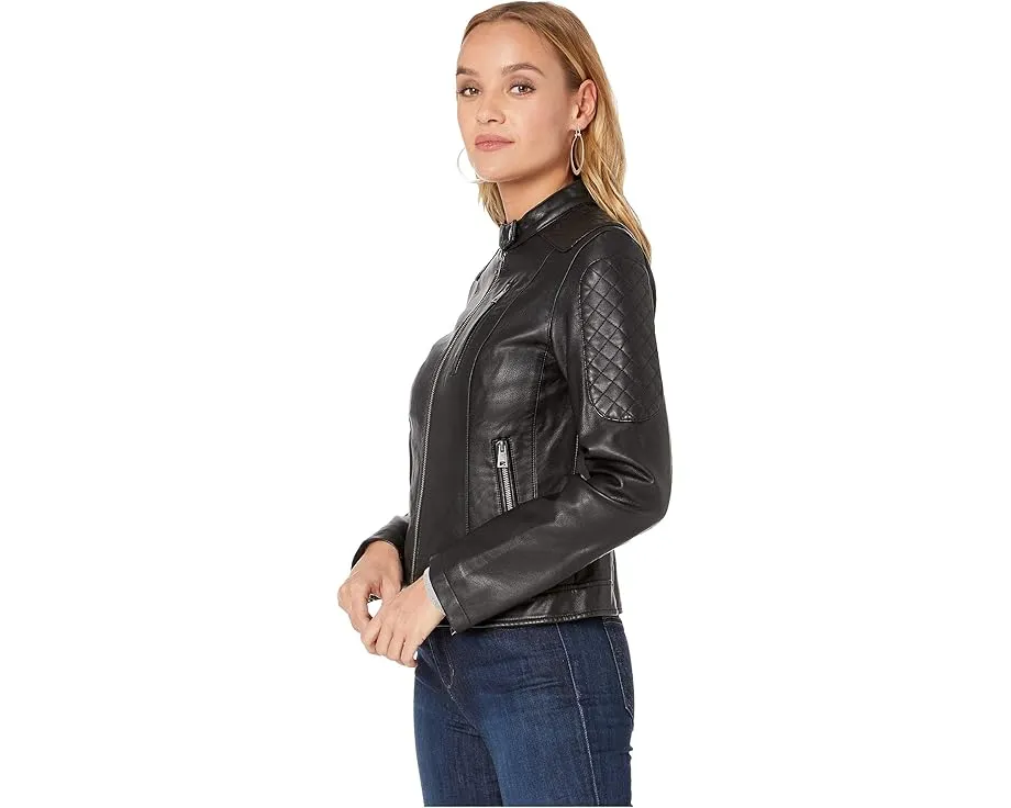 Косуха Levi's Motorcross Racer из искусственной кожи с стегаными рукавами