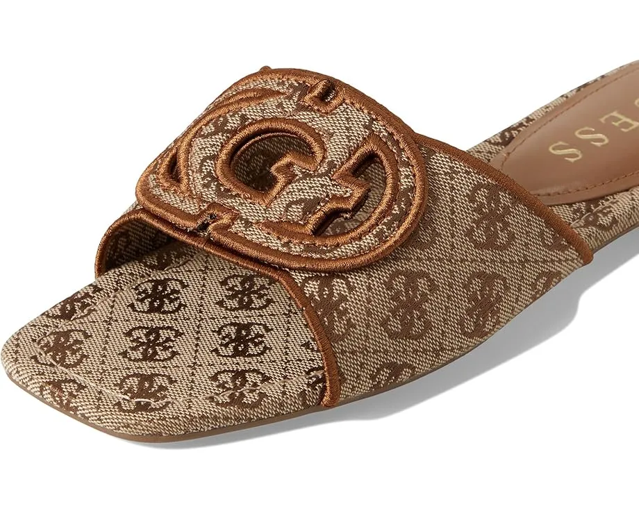 Балетки GUESS Tarishae без застежки с тисненым ремешком