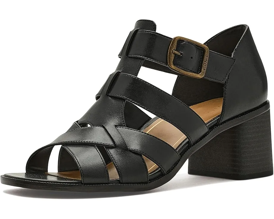 VIONIC Сандалии Marcella с переплетенными ремешками и технологией поддержки свода стопы