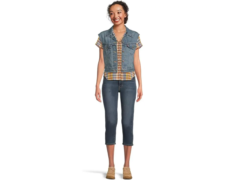 Капри Levi's 311 Shaping с завышенной талией и эффектом стройности