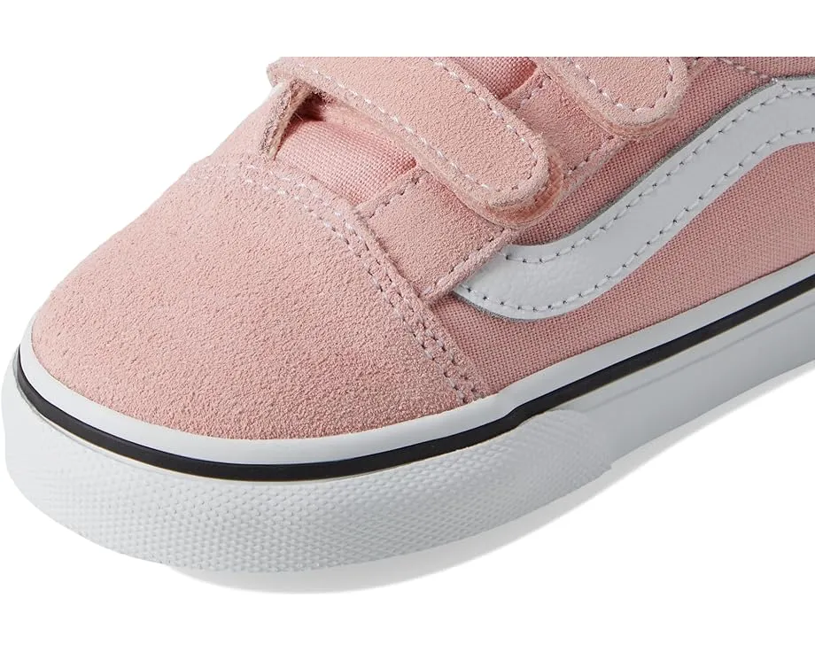 Vans Kids Old Skool V детские кеды с двойной застежкой на липучках